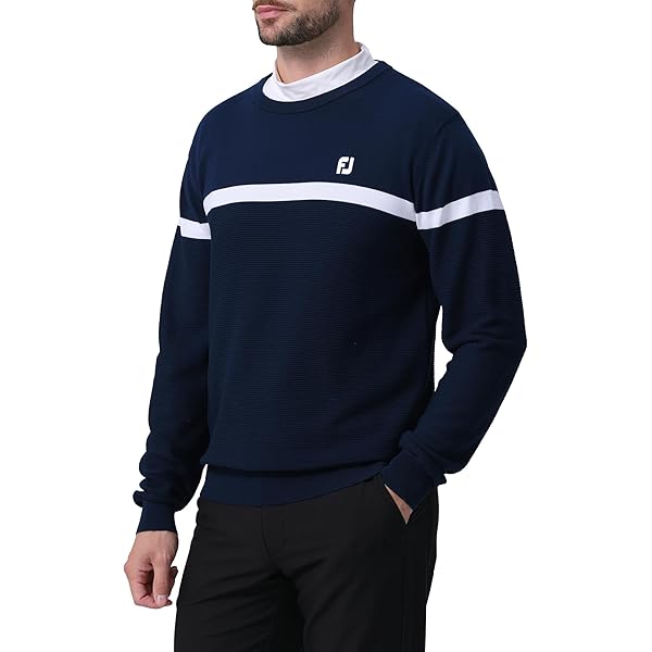 Amazon | [フットジョイ] セーター ハニカム柄 長袖プルオーバー